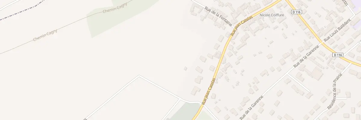 Plan du 36 Rue Jean Catelas à Cagny