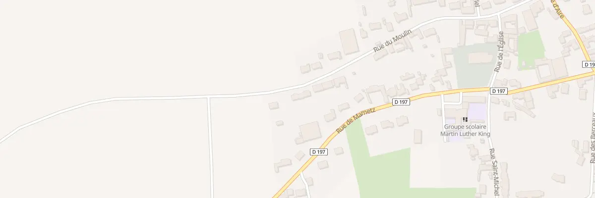 Plan du 281 Rue du Moulin à Roquetoire