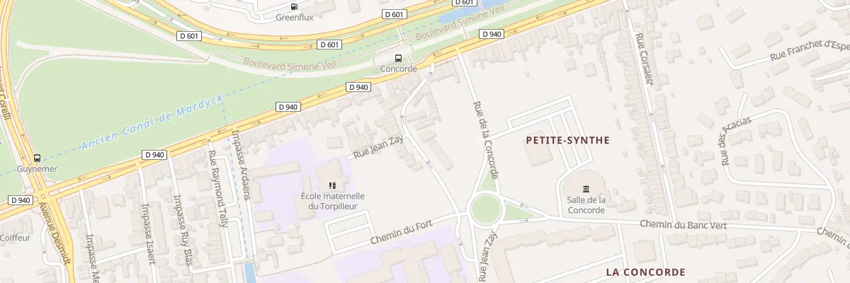 Plan du 17 Rue Jean Zay à Dunkerque