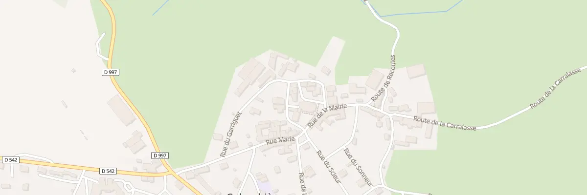 Plan du 5066 Rue du Clocher à Colombiès