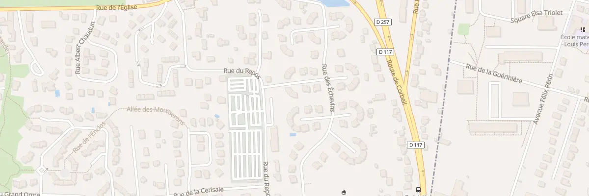 Plan du 5 All des Arquebusiers à Villemoisson-sur-Orge