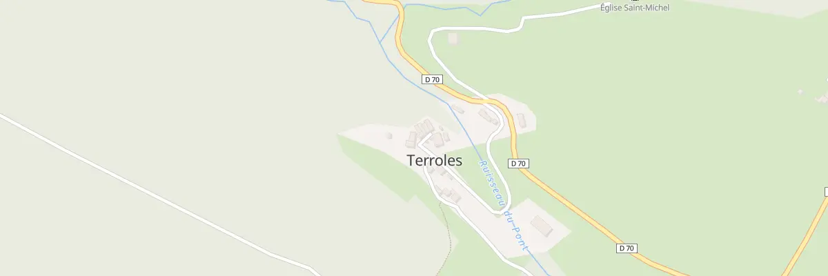 Plan du 2 Le Village à Terroles