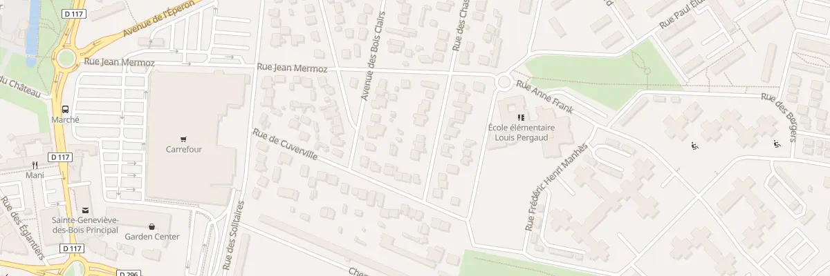 Plan du 52 Rue des Chasseurs à Sainte-Geneviève-des-Bois