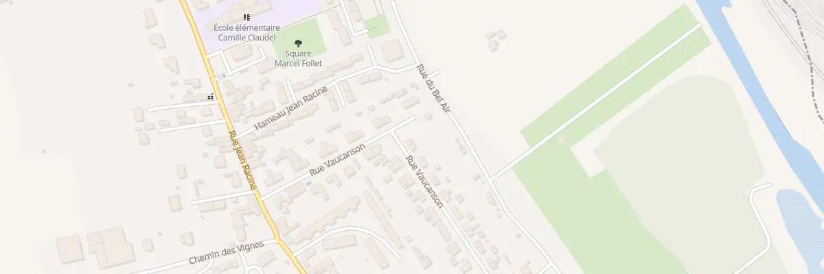Plan du 27 Rue Vaucanson à Amiens