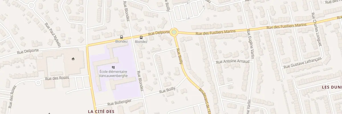 Plan du 15 Rue Boilly Saint Pol à Dunkerque