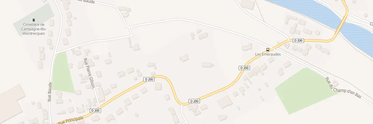 Plan du 1461 Rue Principale à Campagne-lès-Wardrecques
