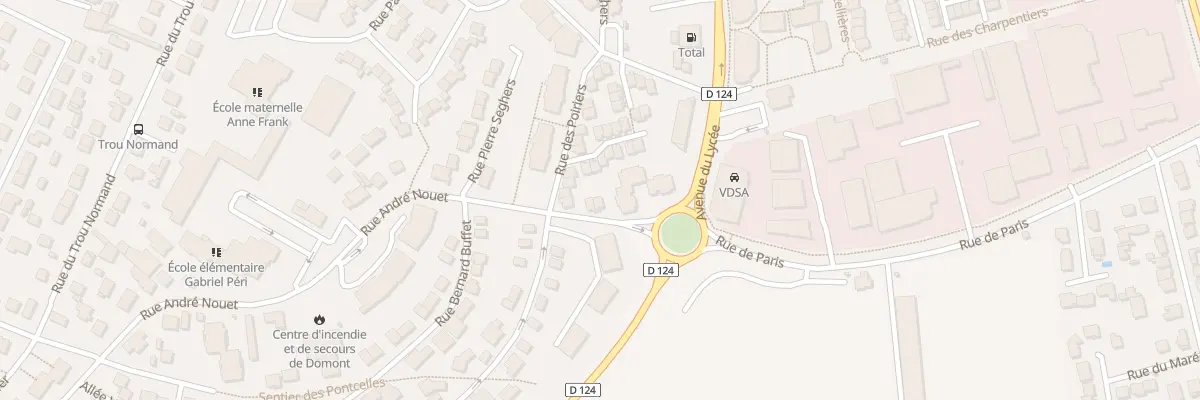 Plan du 119 Rue André Nouet à Domont