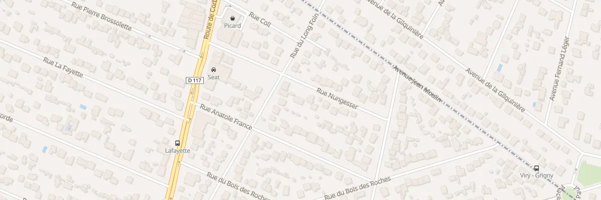 Plan du 18 Rue Nungesser à Sainte-Geneviève-des-Bois