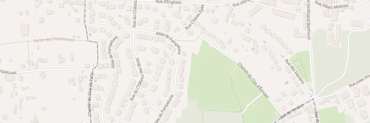 Plan du 68 All de Pampelune à Groslay