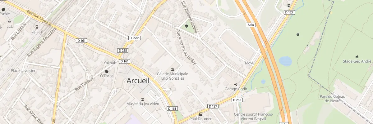 Plan du 26 Rue Joachim du Bellay à Arcueil