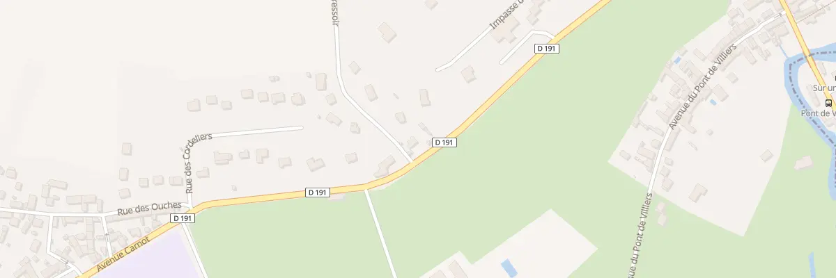 Plan du 2 Che du Pressoir à Cerny