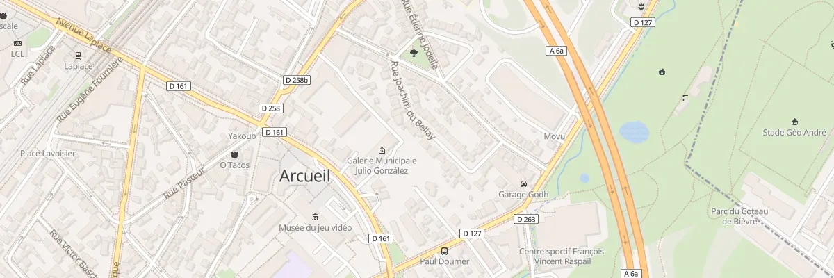 Plan du 28 Rue Joachim du Bellay à Arcueil