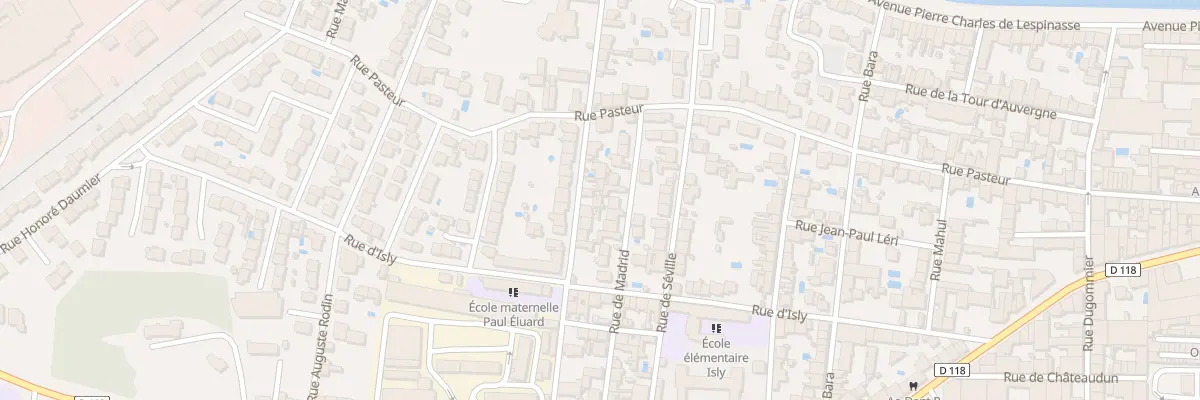 Plan du 14 Rue Ernest Renan à Carcassonne