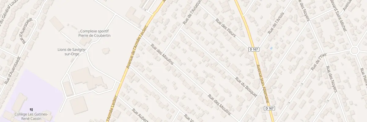 Plan du 50 Rue des Moulins à Savigny-sur-Orge