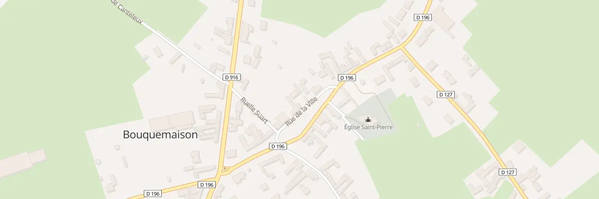 Plan du 8 Rue de la Ville à Bouquemaison