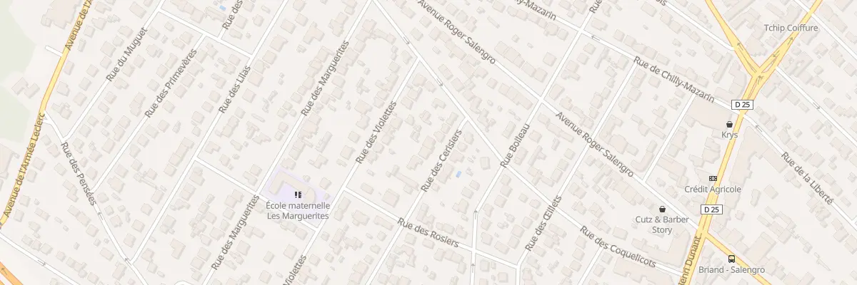 Plan du 37 Rue des Cerisiers à Savigny-sur-Orge