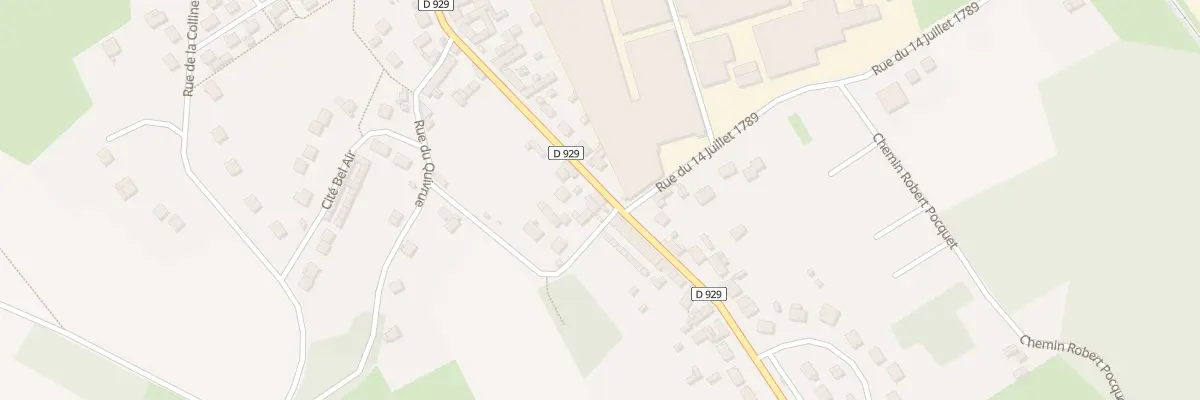 Plan du 16 Rue du Gen de Gaulle à Balagny-sur-Thérain