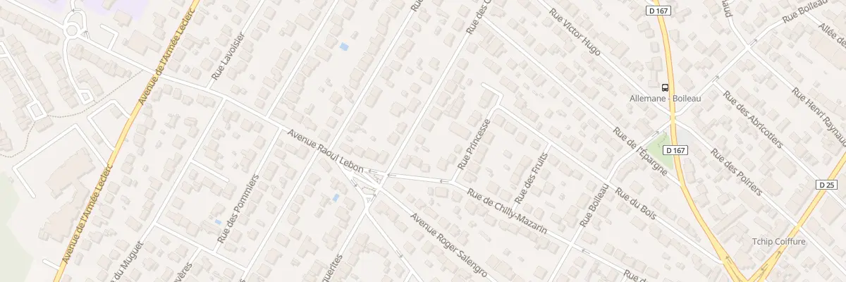 Plan du 4 Rue des Glycines à Savigny-sur-Orge