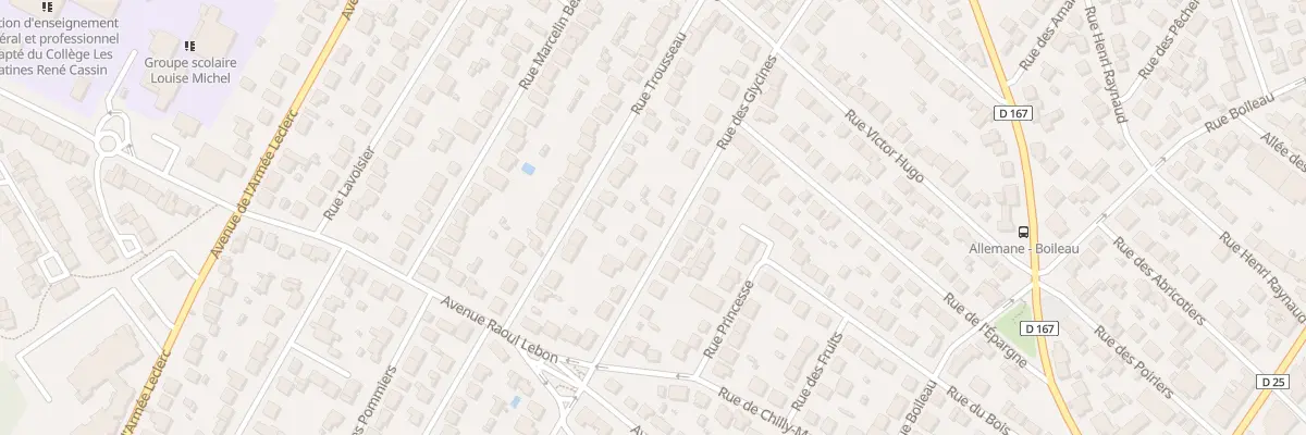 Plan du 13 Rue des Glycines à Savigny-sur-Orge
