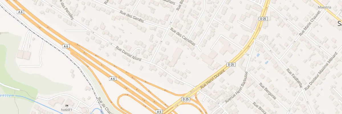 Plan du 16 Rue Daniel Niord à Savigny-sur-Orge