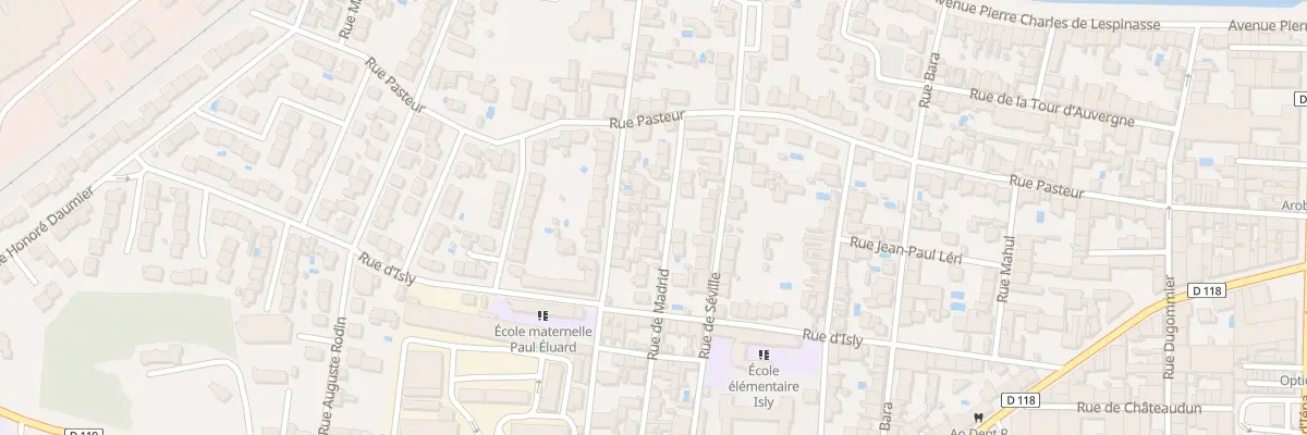 Plan du 21B Rue de Madrid à Carcassonne