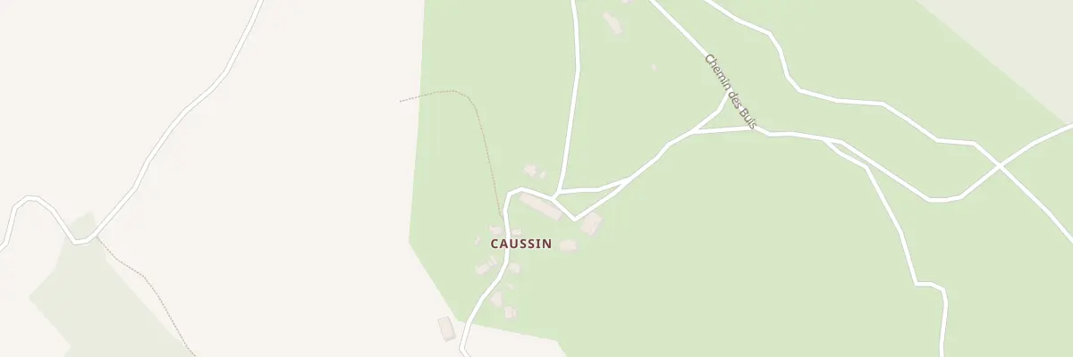 Plan du 6050 Caussin à Saint-Illide