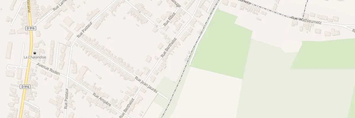 Plan du 29 Rue Berthelot à Saint-Pol-sur-Ternoise