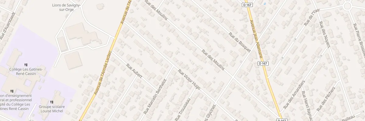 Plan du 56 Rue Victor Hugo à Savigny-sur-Orge