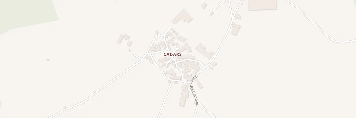 Plan du 5383 Cadars à Quins