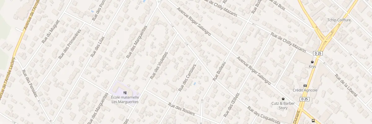 Plan du 41 Rue des Cerisiers à Savigny-sur-Orge