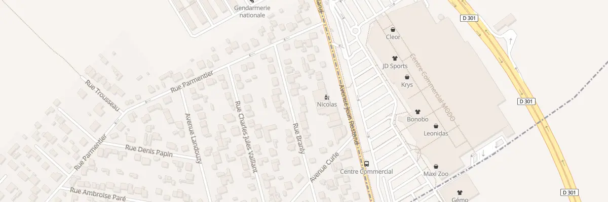 Plan du 44 Rue Branly à Domont
