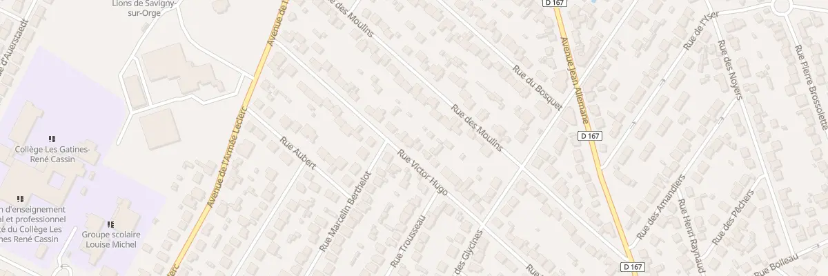 Plan du 54 Rue Victor Hugo à Savigny-sur-Orge
