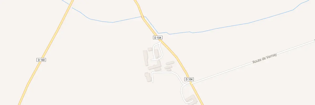 Plan du 2 Rte de Saint Doulchard à Saint-Éloy-de-Gy