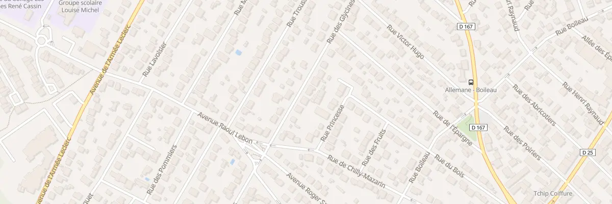 Plan du 8 Rue des Glycines à Savigny-sur-Orge