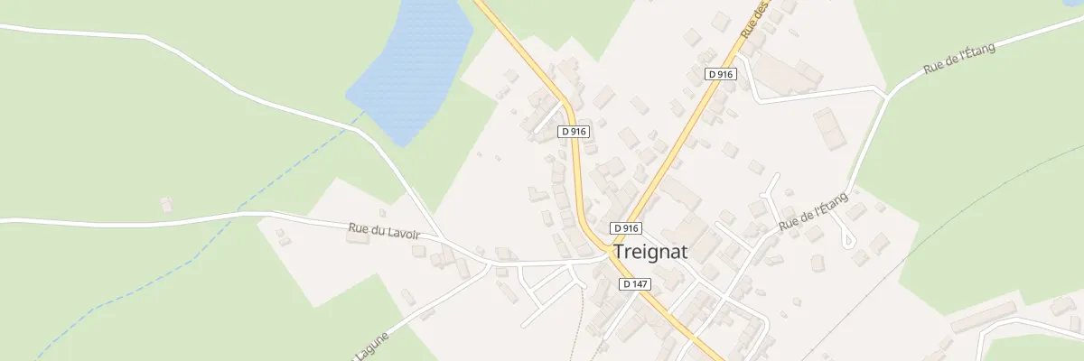 Plan du 15 Rue des Forges à Treignat