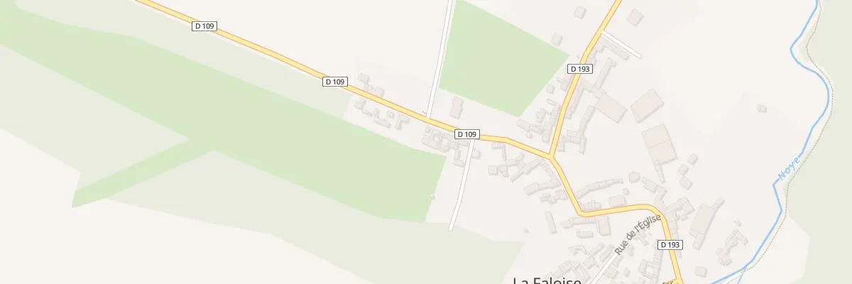 Plan du 17 Rue du Calvaire à La Faloise
