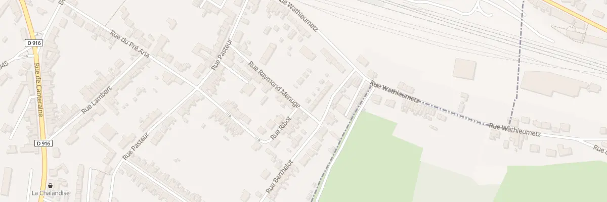 Plan du 14 Rue Berthelot à Saint-Pol-sur-Ternoise