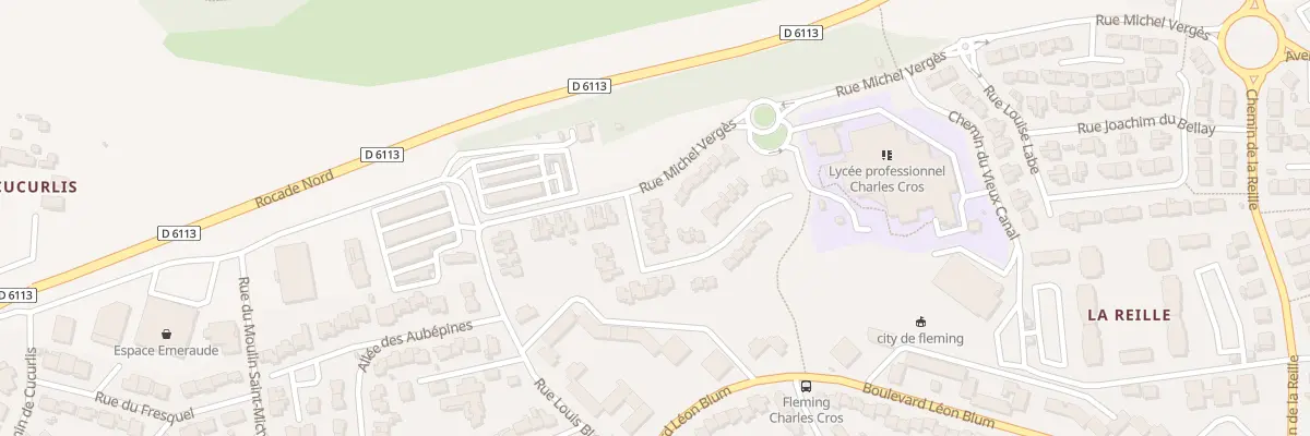Plan du 3 Imp Roland Garros à Carcassonne