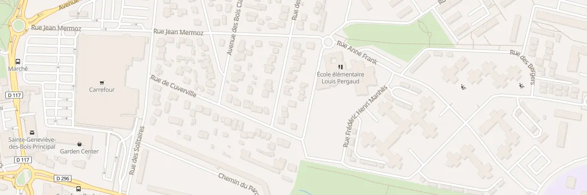 Plan du 57 Rue des Chasseurs à Sainte-Geneviève-des-Bois