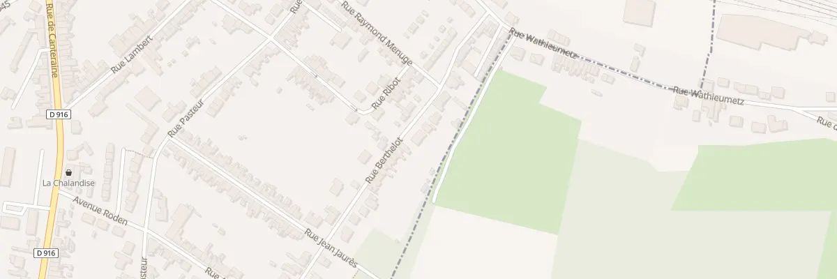 Plan du 17 Rue Berthelot à Saint-Pol-sur-Ternoise