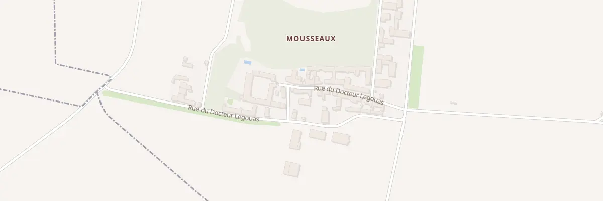 Plan du 23 Rue du Docteur Legouas à Boynes