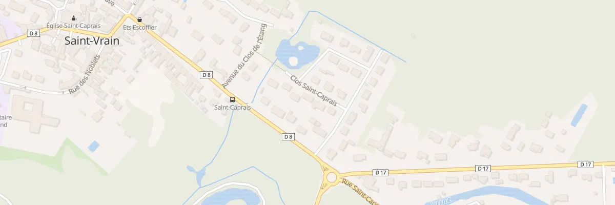 Plan du 11 Clos Saint Caprais à Saint-Vrain