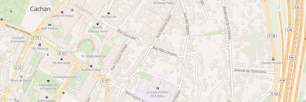 Plan du 103 Rue Etienne Dolet à Cachan