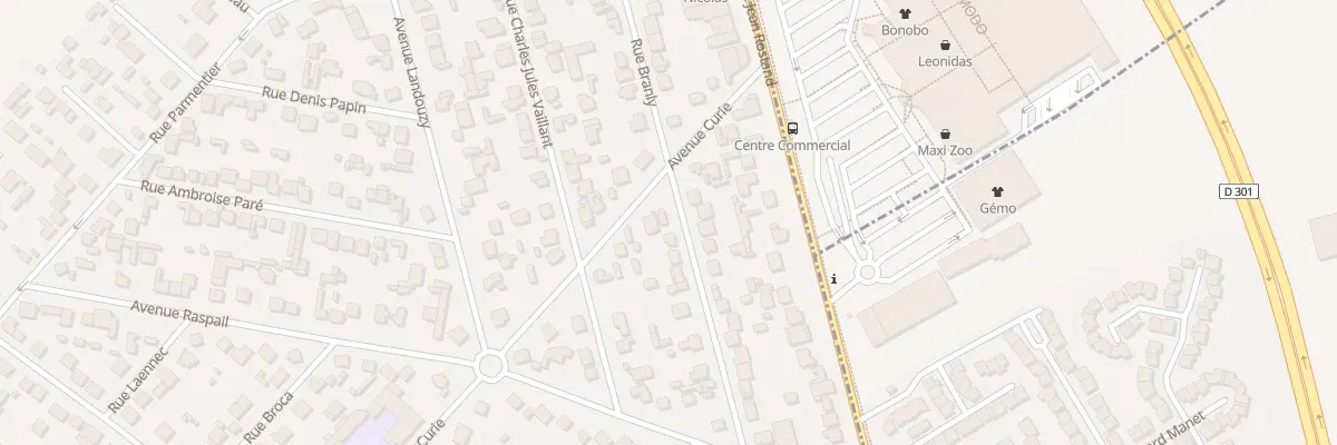 Plan du 21 Rue Branly à Domont