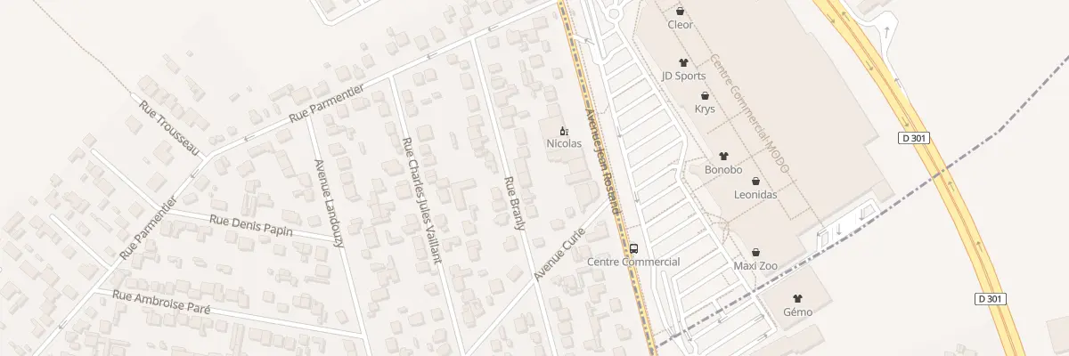 Plan du 38 Rue Branly à Domont