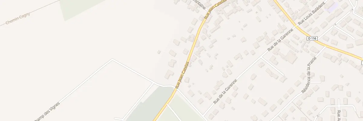 Plan du 36B Rue Jean Catelas à Cagny