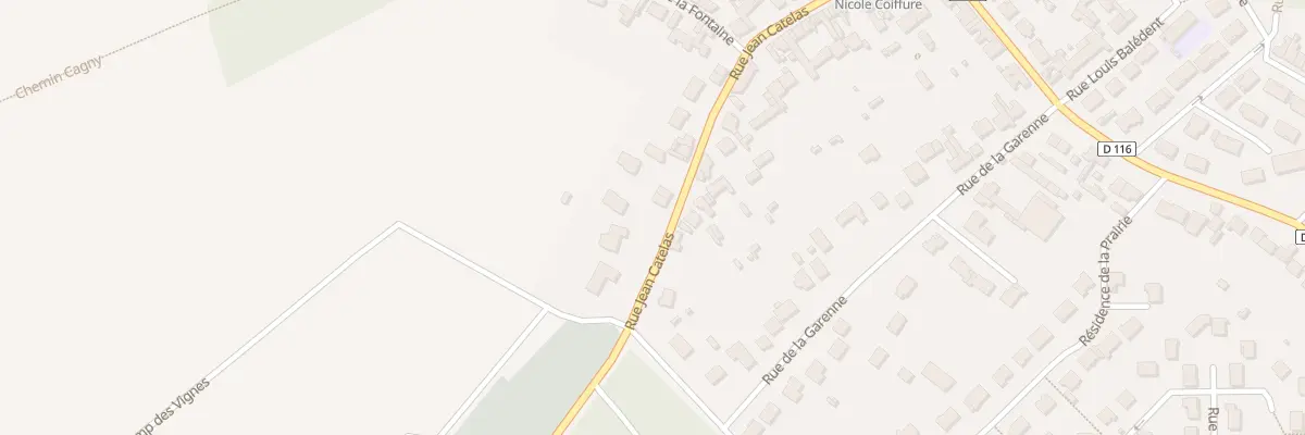 Plan du 36A Rue Jean Catelas à Cagny