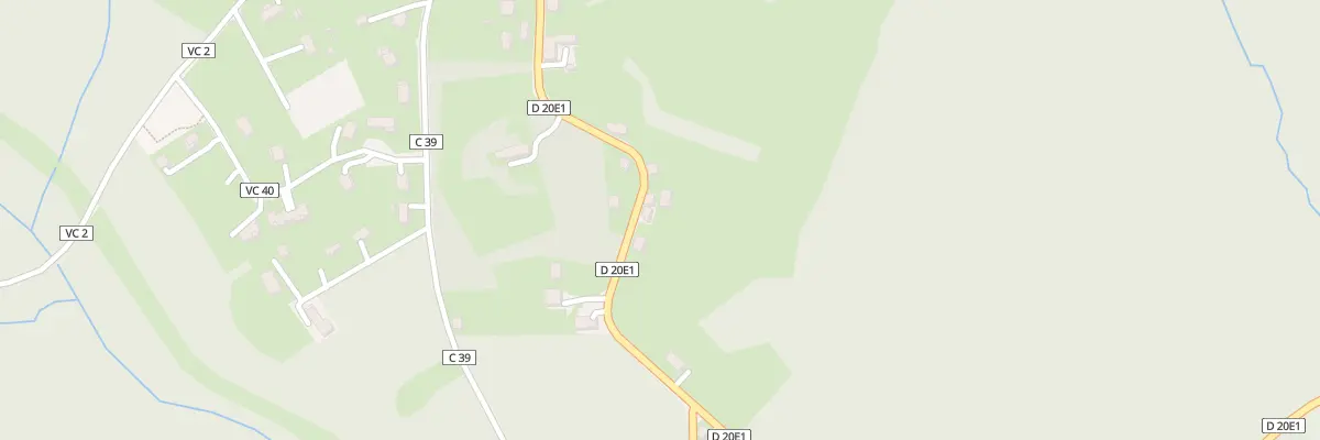 Plan du 21 Rte de Champagnac à Sérandon