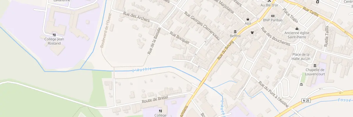 Plan du 27 Imp de l’Escrimerie à Doullens