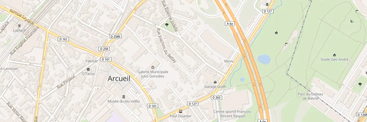 Plan du 23 Rue Joachim du Bellay à Arcueil